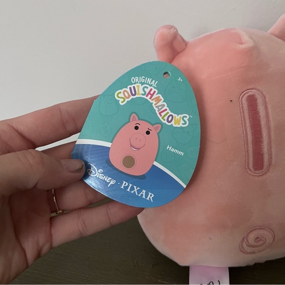 NWT Disney Pixar Squishmallows Hamm Plush Toy Story Collectible - Picture 5 of 6